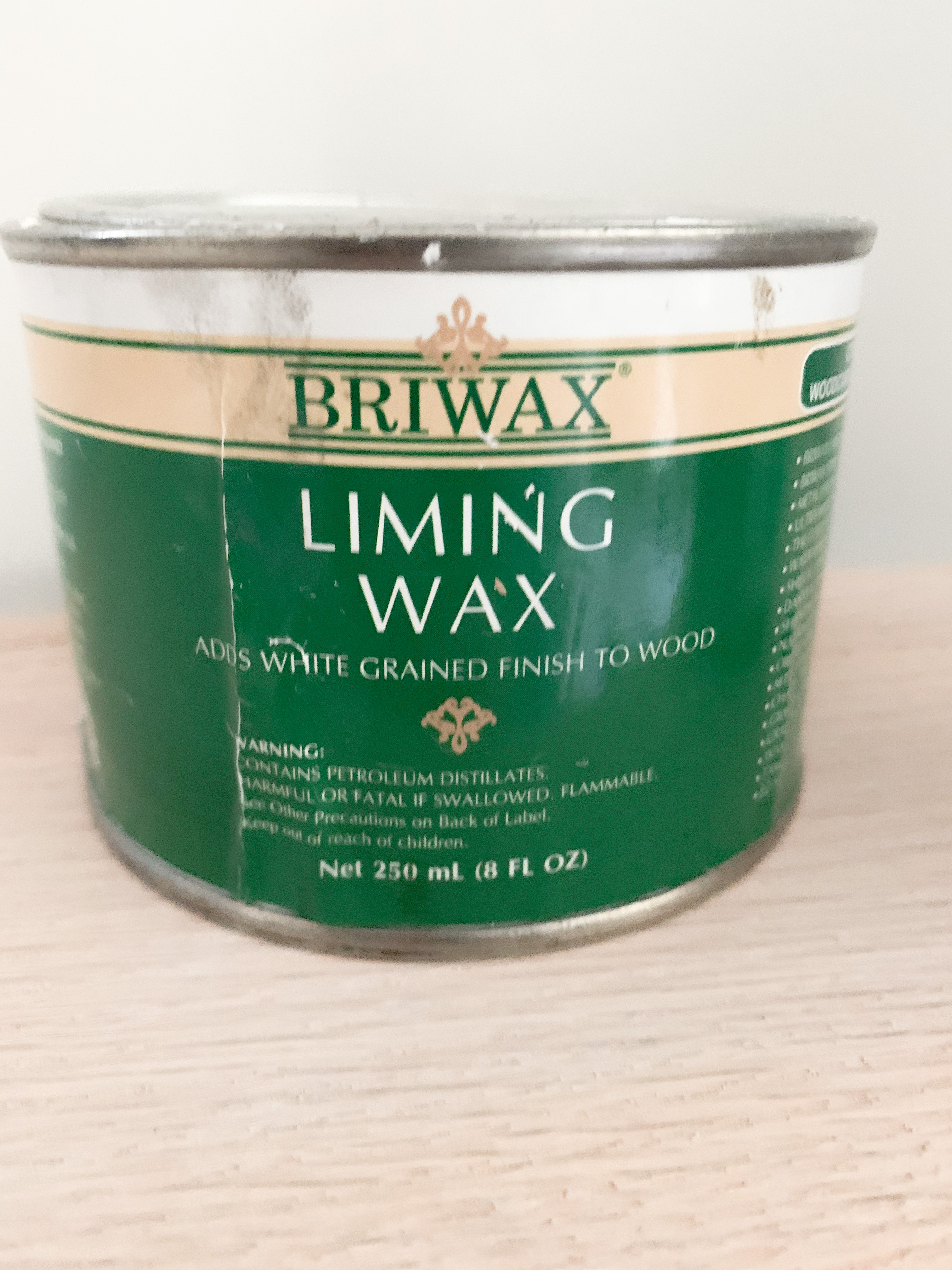 Briwax Liming Wax.