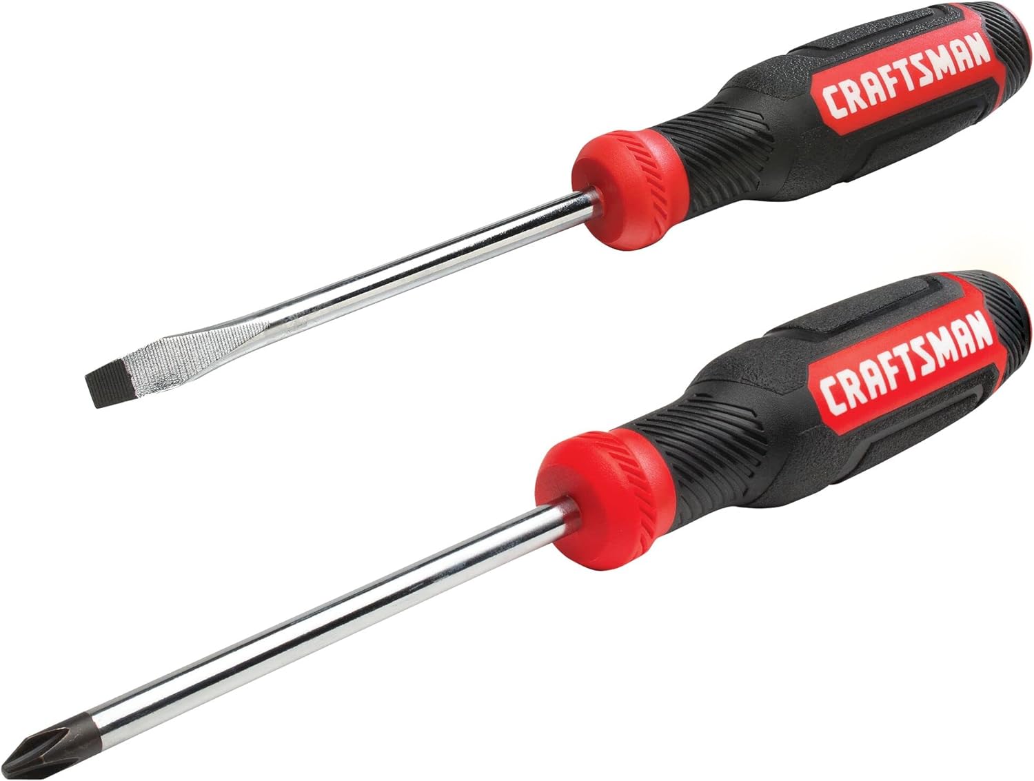 Basic DIY Tools: Craftsman Screwdriver set with one philips head and one flat head.