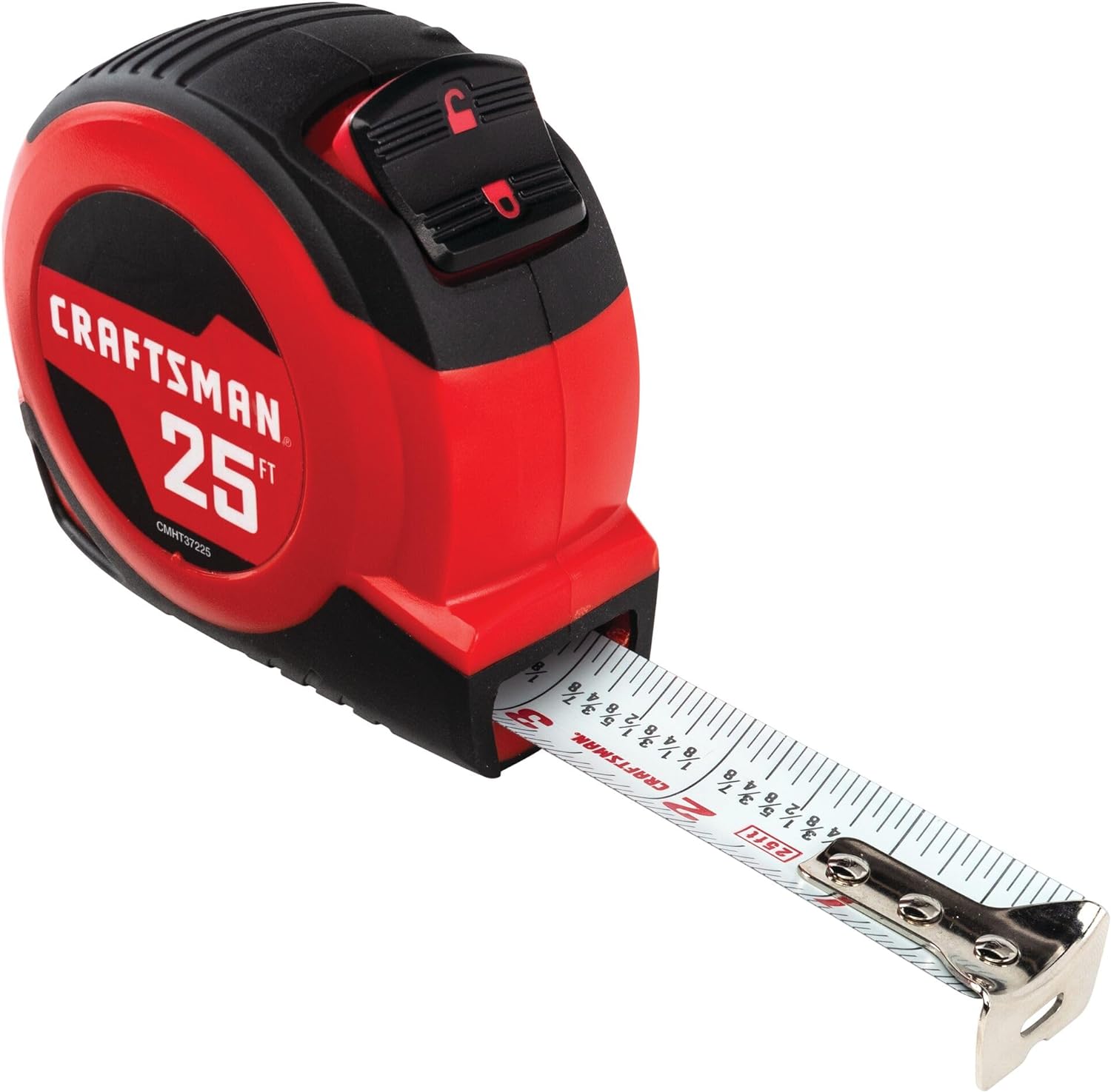 Basic DIY Tools:  Red Craftsman 25 ft tape measure